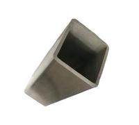LAXALO 2pcs 304 Steel Small Square Pipes, 6mm*6mm Side Width Rectangular Pipes Metal Tubings for Equipment Racks(0.7x300mm)