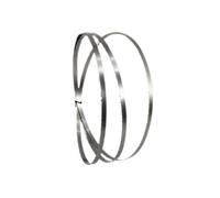 LAXALO 2pcs Bandsaw Blades 1400x6.35x0.35mm, Flexibility Woodworking Tools Accessories for Pipe Cutting(10T)