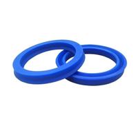 LAXALO 2pcs UN Type PU Oil Seal High Temperature Resistance, 8-19mm ID 14-34mm OD 4-10mm Thick Piston Seal Oil Seal(18x24x8mm)