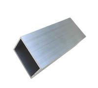 LAXALO 495mm Aluminum Structural Square Tubes, Thick 1-3mm Seamless Straight Pipe Tubings for Building Structure 2pcs(30x100x1mm)