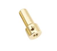 LAXALO Drill Chuck Connecting Rod Sleeve JT0 Model, Copper Steel Taper Coupling 2.3mm 3.17mm 4mm 5mm 6mm 8mm 1pc(2.3mm)