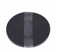 LAXALO GT2-6mm Open Ring Timing Belt 2meters to 100meters, PU with Steel Core Timing Belt for 3D Printer Part(Black,10mm x 100Meters)