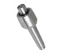 LAXALO MT2 Morse Taper Light Duty Live Center for Engraver Machine, CNC Rotary Axis Tailstock Cutter Lathe Tool 1pc(3)