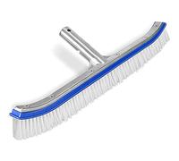 LAXED Pool Brush, Swimming Pool Wall & Tile Brush 18 Inch Swimming Pool Cleaning Pole Brush Head Replacement Brush,Blue