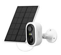 LAXIHUB Security Camera Outdoor Wireless,2K/3MP Solar CCTV,Battery Operated Home/House Security,PIR Detection,IP65,Colour Night Vision,Two-Way Audio,W2 Kit1