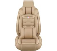 LAXIL Car Seat Covers for Suzuki Vitara 2015 2016 2017 2018, All Weather Breathable Waterproof PU Leather Cushion Cover Automotive Protectors, Non-Slip Durable Seat Covers,Luxurious_Set-A_Beige