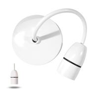 Laxis Ceiling Pendant Light Fitting 6 Inch Ceiling Lights Vintage Hanging Light Plastic Lamp Hanging Light for Bed Room, Living Room, Dinning Room and Home Decor …