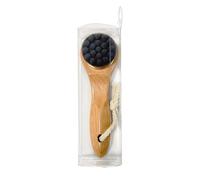 laxreheye Brush for Dry Skin, Facial Cleanser, Natural Bristle Brush with Wooden Handle for Soft and Radiant Skin - Face Massage, Jaw, Neck and Nose