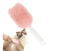 laxreheye Cat Brush for Molting, Cat Hair Brush, Double Sided Cat Tongue Comb, Pet Massage Brush - Soft Cat Detangling Comb for Cats, Tongue Brush