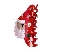 laxreheye Christmas Hair Clip, Christmas Claw Clip, Beautiful Christmas Hair Clip for Styling, Hair Accessories for Cute Women, Christmas Accessories for Thick and Thin Hair