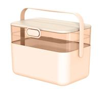 laxreheye Dustproof Medicine Box, Medicine Organiser Chest, Portable Medicine Box with Large Capacity, Medicine Cabinet, Pill Organiser for Medicines