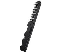 laxreheye Folding Comb for Men - 2-in-1 Beard Comb for On the Go | Styling Tool for Beard Care & Haircut, Compact for Daily Care & Salon Look - For Dads