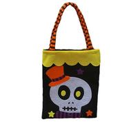 laxreheye Halloween Tote Bag, Candy Bags or Halloween Spell Bags | Reusable Non-Woven Tote for Candy Storage and Snacks for Classroom Shopping and Event Decoration, C, Se référer à la description