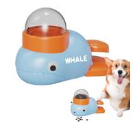 laxreheye Interactive Dog Treat Dispenser Toy | Interactive Cat Treat Toy Slow Dispenser - Anti-Glutton Feeding for Puppy Fitness Training Stimulation