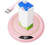 laxreheye Mug Warmer - 3 Levels Temperature Smart USB Heating Race 20 W - Electric Heating for Tea Tea Kitchen Table