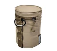 laxreheye Outdoor Fishing Bag Fishing Tackle Bag - Freshwater Fishing Tackle Storage Bag, Fishing Accessories Organizer Bag with Integrated Lure Light for, khaki, Se référer au descriptif, Refer to