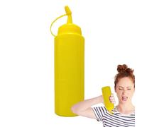 laxreheye Red Ketchup Bottle, Fake Mustards and Ketchup Bottle | Fun Stuffing Bottles for Fake Dressing, Vivid Novelty Bottles for Pranks Friends