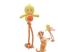 laxreheye Squeaky Plush Dog Toy, Chew Toy for Dogs, Rope Toy, Dog Toy with Integrated Sound, Squeaky Toy, Wear-resistant Dog Plush Toy for