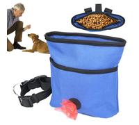 laxreheye Treat Pouch for Small Dogs, Rewards and Snacks Pouch for Pets | Waterproof and Waterproof Food Dispenser with Built-in Poop Pouch for Food Storage