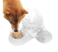 laxreheye Water dispenser, food-safe, leak-proof drinking fountain with siphon principle, water dispenser for dogs, for puppies, rabbits and all breeds