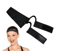 laxreheye Wig Wrap for Edges, Elastic Bands for Wigs, Adjustable, Melting Wig Edge Wrap Elastic Bands, Breathable, Melting Front Laying Band for Laying the