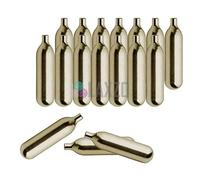 Laxzo 20x 16g Non Threaded CO2 Cartridges, Gold