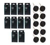 Laxzo ® Bike Tyre Inner Tube 700 x 35/43c Mountain MTB Bicycle High Puncture Resistance Butyl Rubber Presta Valve 40mm Road Racing & Hybrid Bike Black 10PCS