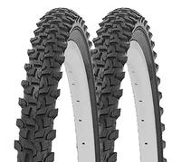 Laxzo ® Pair 24 x 1.75 Tyre ETRTO 47-507 for BMX MTB Mountain Bicycle or Kids Childs Bike Cycle with 24 x 1.75 inch Tyres (Pack of 2)