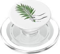 Lay A Palm Branch At The Feet of Jesus Mark 11 Illustration PopSockets PopGrip for MagSafe
