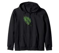 Lay A Palm Branch At The Feet of Jesus Mark 11 Illustration Zip Hoodie