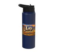 Lay Colorado Moffat County 81625 Stainless Steel Insulated Water Bottle