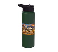 Lay Colorado Moffat County 81625 Stainless Steel Insulated Water Bottle
