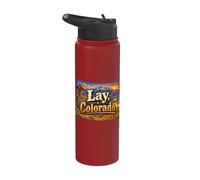 Lay Colorado Moffat County 81625 Stainless Steel Insulated Water Bottle