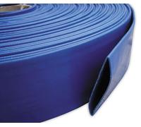 Lay Flat 2" / 50mm Water Discharge Aqua Hose Pipe Pump Irrigation PVC 2-6 BAR 50m