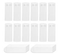 LAY STAY Picture Hooks No Nails, 12 Stick on Picture Hooks with 24 Adhesive Strips, Hang Without The Need for Nails, Wall Hooks for Frames, Mirrors, Art, Damage-Free Hanging for Home Office Dorms