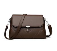 Lay U Home 25x10x14cm Leather Underarm Bag for Women,Fashionable Large Capacity Crossbody Bag for Daily Essentials like Makeup Mirror,Phone,Cards,Accessories,Earphones(Women's Crossbody/Shoulder Bag)