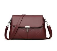 Lay U Home 25x10x14cm Leather Underarm Bag for Women,Fashionable Large Capacity Crossbody Bag for Daily Essentials like Makeup Mirror,Phone,Cards,Accessories,Earphones(Women's Crossbody/Shoulder Bag)