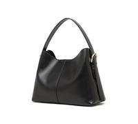 Lay U Home 29x12x21cm Large Capacity Soft Leather Shoulder Bag for Women,Commuter Handheld Underarm Bag(For Daily Essentials like Makeup Mirror,Phone)