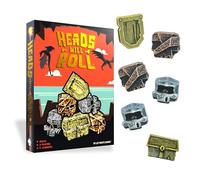 Lay Waste Games Heads Will Roll - Metal Skull Toss Dexterity Party Game for Adults & Families | Fast-Paced Skill Game for 2+ Players, Ages 8+, 5-15 Min Gameplay