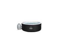 Lay-Z-Spa 54123-BNNX16AB02 Miami Hot Tub, Airjet Inflatable Spa, 2-4 Person - Black