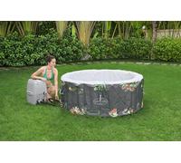 Lay-Z-Spa Aruba AirJet Inflatable Hot Tub 2-3 Person Tropical Print Pool 60061