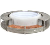 LAY-Z-SPA BWA0015 Hot Tub Surround - Grey