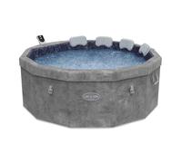 Lay-Z-Spa Carrara, 140 AirJet Massage System, Foam Wall Hot Tub, 60% More Energy