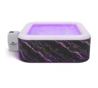 Lay-Z-Spa Florence Airjet Hot Tub with Built In LED Light System, 140 AirJet Mas
