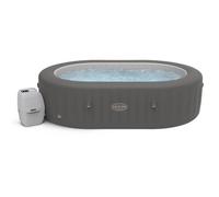 Lay-Z-Spa Mauritius Hot Tub 180 Airjet Massage System, 5-7 Person, Grey