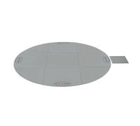 Lay-Z-Spa Round Floor Protector, 10 Piece Hot Tub Mat, Spa Accessory (Fits most models) Grey, 2.1m Diameter