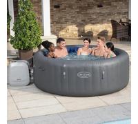 Lay-Z-Spa Santorini Maxhold Energysense Smart Luxe Hydrojet Pro 7 Person Inflatable Spa, 180 Airjet, Wifi, 40 C Heating