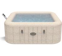 LAY-Z-SPA Tuscany AirJet Smart Inflatable Hot Tub - Sand Marble