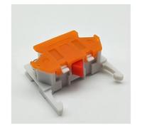 LAY37-11D 22mm Automatic Reset Button Switch with LED Lamp AC/DC 12V 24V 36V 48V 110V 220V 380V Red Green Blue White Yellow RRBXXUYN(Contact NC,220V)
