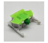 LAY37-11D 22mm Automatic Reset Button Switch with LED Lamp AC/DC 12V 24V 36V 48V 110V 220V 380V Red Green Blue White Yellow RRBXXUYN(Contact NO,24V)